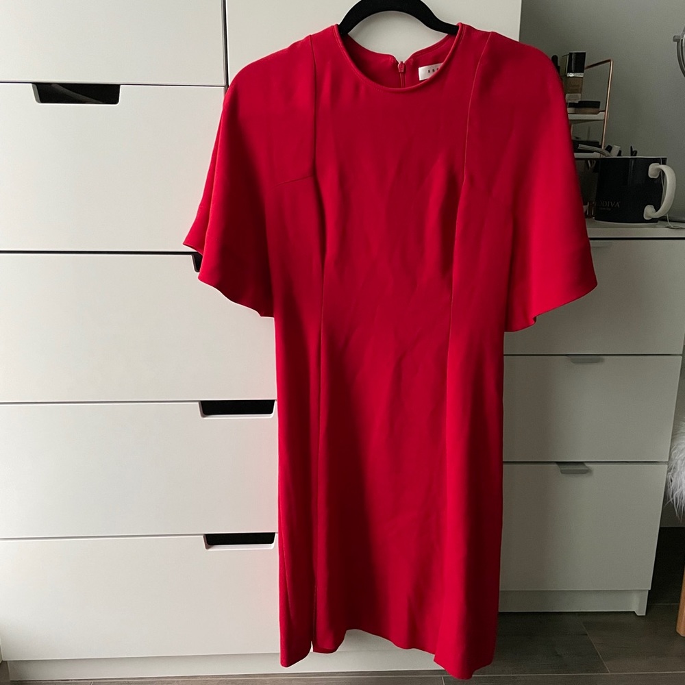 Sandro red dress